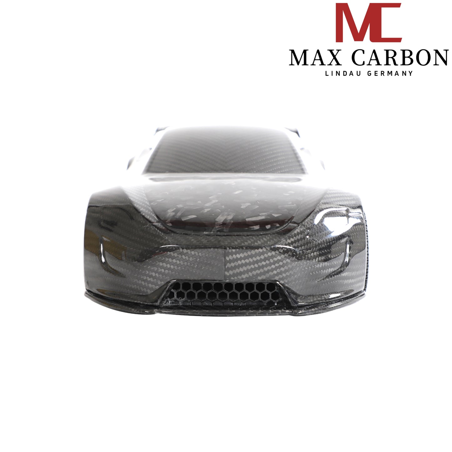 MAX CARBON Lifestyle Real Carbon Forged Carbon Hybrid Carbon Model Car made of Dry Carbon Prepreg 1:18 Sports Car Design Model Car