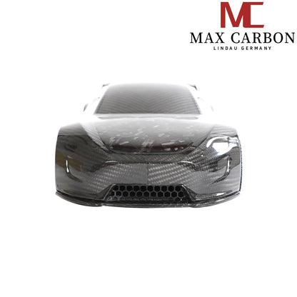 MAX CARBON Lifestyle Real Carbon Forged Carbon Hybrid Carbon Model Car made of Dry Carbon Prepreg 1:18 Sports Car Design Model Car