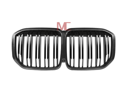 MC MAX CARBON Dry Carbon Performance Grille Grill Replacement for BMW X7 G07