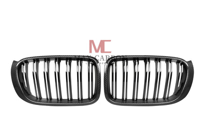MC MAX CARBON Performance Grille Grill Replacement for BMW X3 LCI F25 X4 F26 