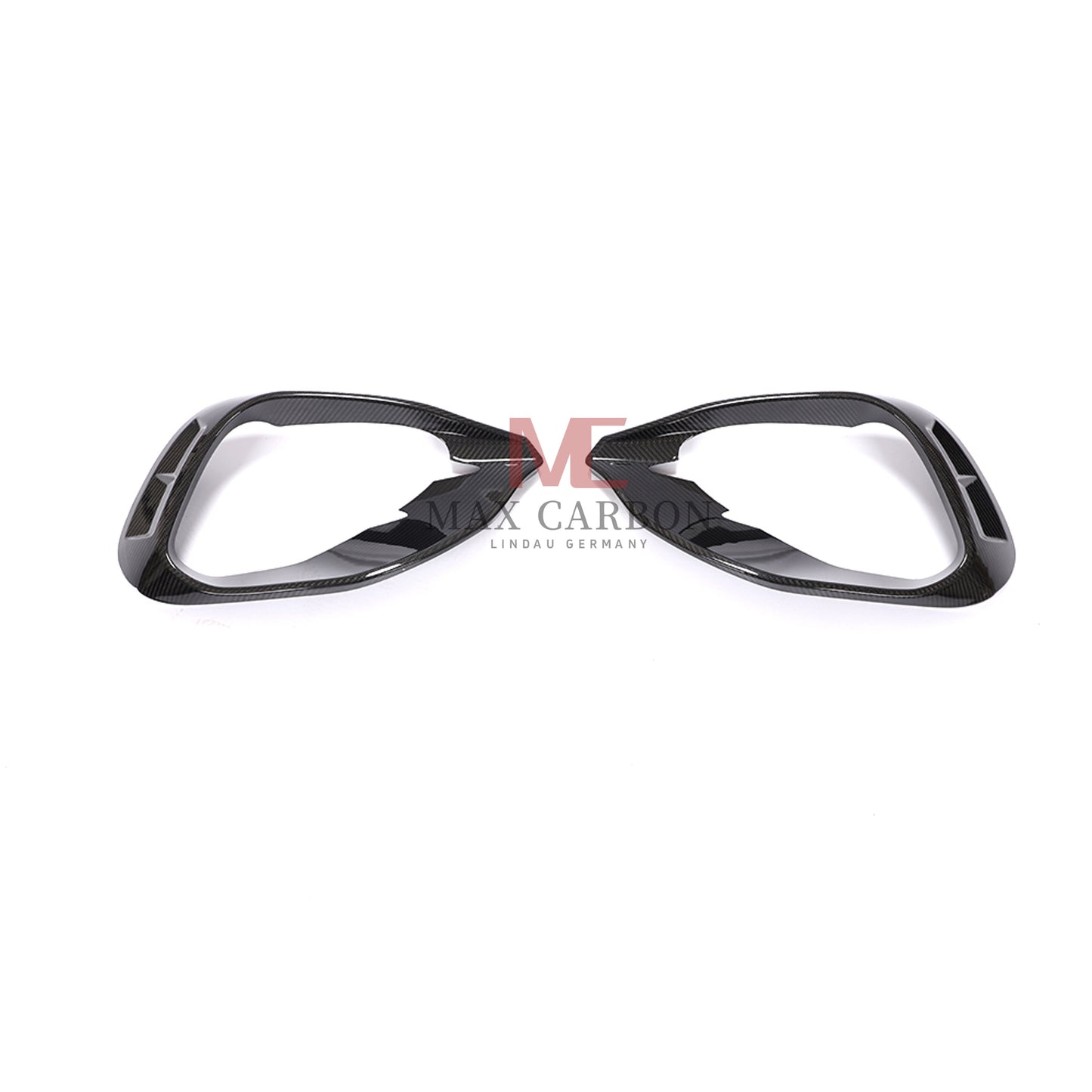 MC DRY Carbon Front Bumper Fog Light Cover Splitter Canard for Mercedes Benz GLA Class GLA250 Sport Utility 4-Door GLA45 GLA35 H247