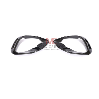 MC DRY Carbon Front Bumper Fog Light Cover Splitter Canard for Mercedes Benz GLA Class GLA250 Sport Utility 4-Door GLA45 GLA35 H247