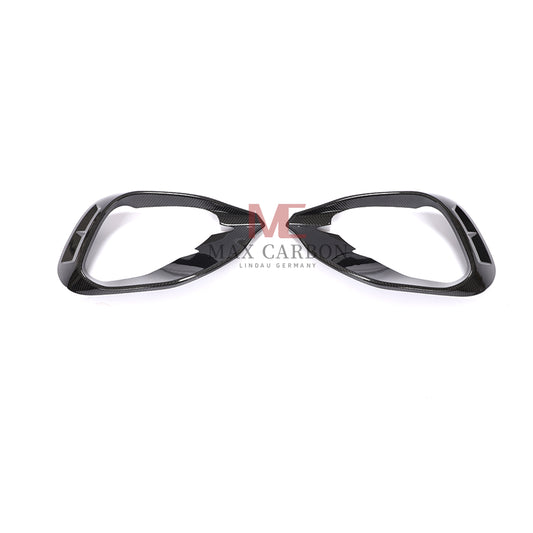 MC DRY Carbon Front Bumper Fog Light Cover Splitter Canard for Mercedes Benz GLA Class GLA250 Sport Utility 4-Door GLA45 GLA35 H247