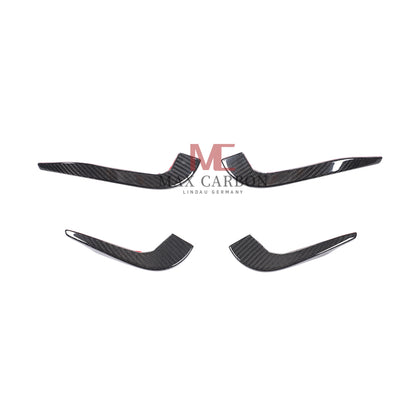 MC Performance Dry Carbon AERO FLICKER Flaps Front canards attachment for AUDI RS3 8V 