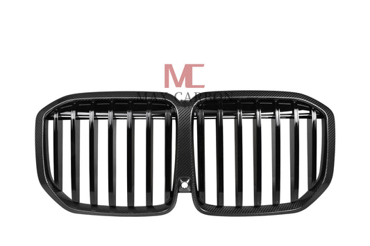 MC MAX CARBON Dry Carbon Performance Grille Grill Replacement for BMW X7 G07
