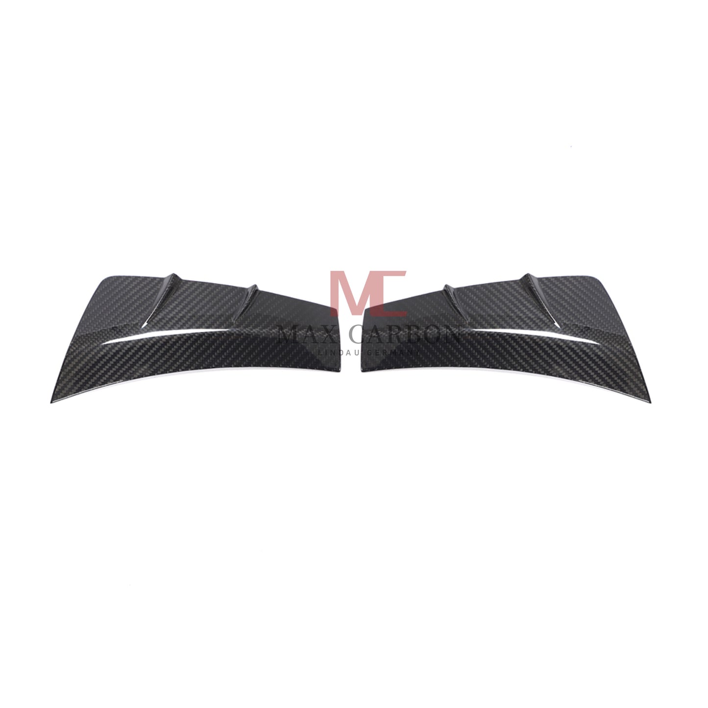 MC MAX CARBON Performance Front Bumper Side Air Vent for Mercedes Benz C Class A205 C205 W205 S205 C43 AMG