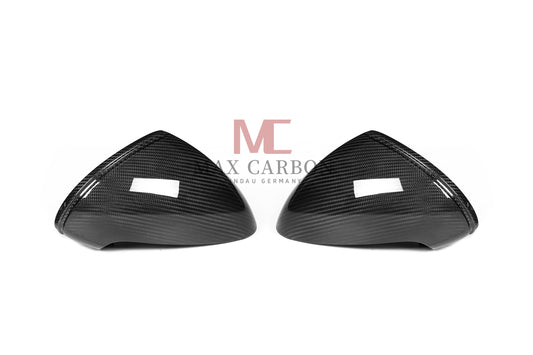 MC MAX CARBON Performance mirror caps Dry Carbon Prepreg suitable for Porsche 911 991.2 carrera s 4s gts turbo