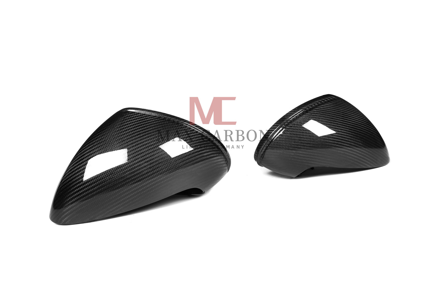 MC MAX CARBON Performance mirror caps Dry Carbon Prepreg suitable for Porsche 911 991.2 carrera s 4s gts turbo