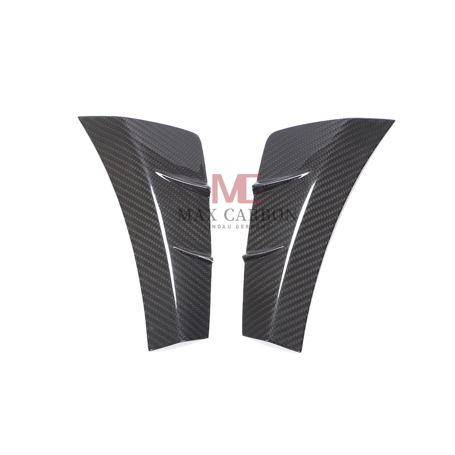 MC MAX CARBON Performance Front Bumper Side Air Vent for Mercedes Benz C Class A205 C205 W205 S205 C43 AMG
