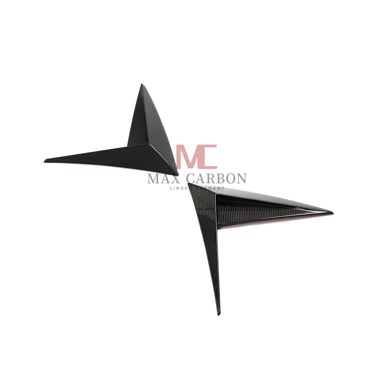 MC MAX CARBON Performance Front Fender Side Air Vents Trim Cover for Lamborghini Urus 2018 to 2021 