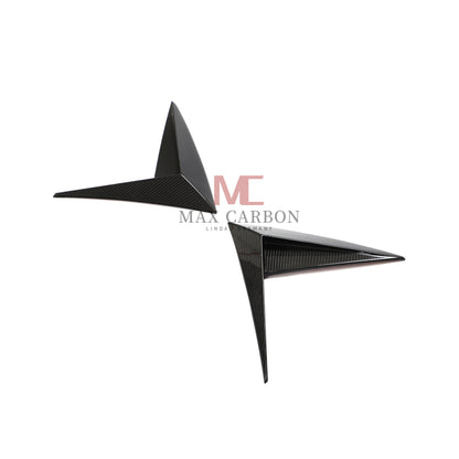 MC MAX CARBON Performance Front Fender Side Air Vents Trim Cover for Lamborghini Urus 2018 to 2021 