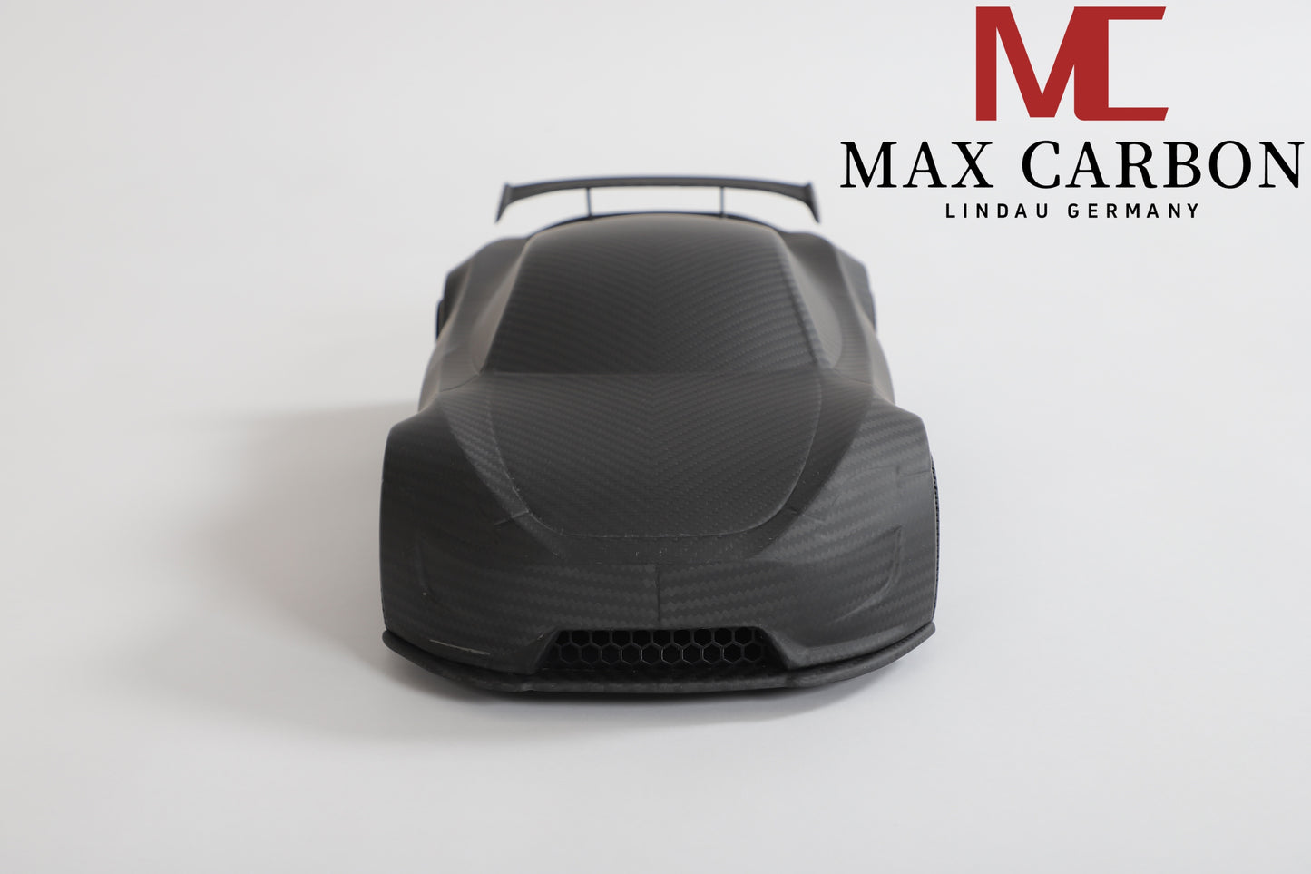 MAX CARBON Lifestyle Real Carbon Forged Carbon Hybrid Carbon Model Car made of Dry Carbon Prepreg 1:18 Sports Car Design Model Car