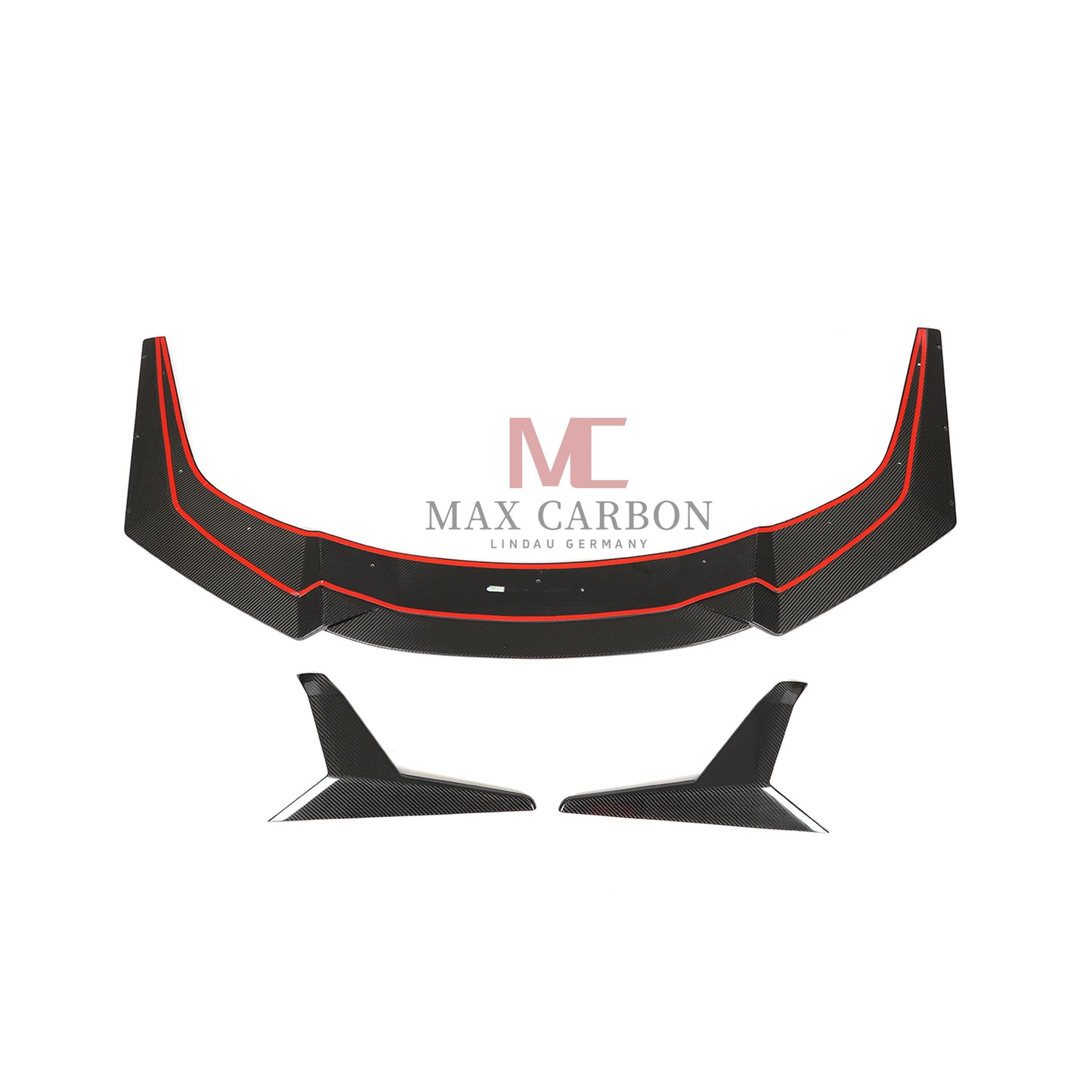 MC MAX CARBON Performance front lip made of dry carbon prepreg for Lamborghini Huracan LP600 LP610