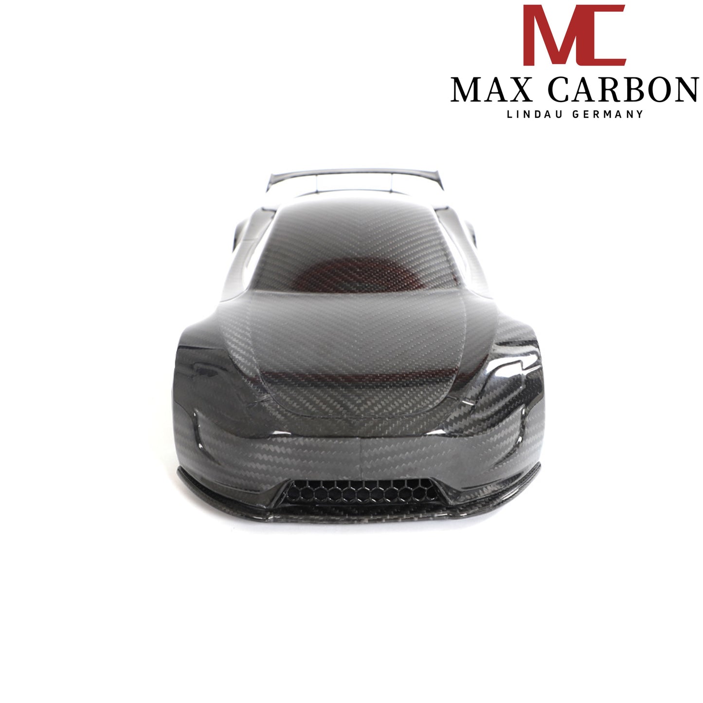 MAX CARBON Lifestyle Real Carbon Forged Carbon Hybrid Carbon Model Car made of Dry Carbon Prepreg 1:18 Sports Car Design Model Car