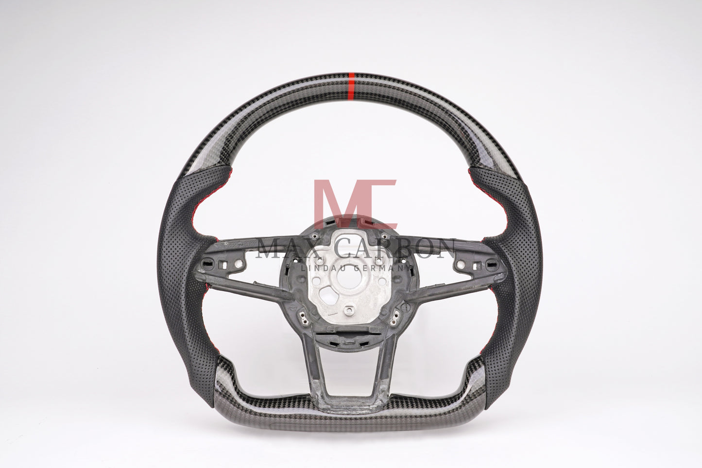 MC MAX CARBON Performance Volant de remplacement en carbone sec brillant pour Audi R8 4S