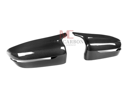 MAX CARBON Performance Mirror Caps Replacement Mirror Caps for BMW G20 G21 G22 G23 G26 G42 