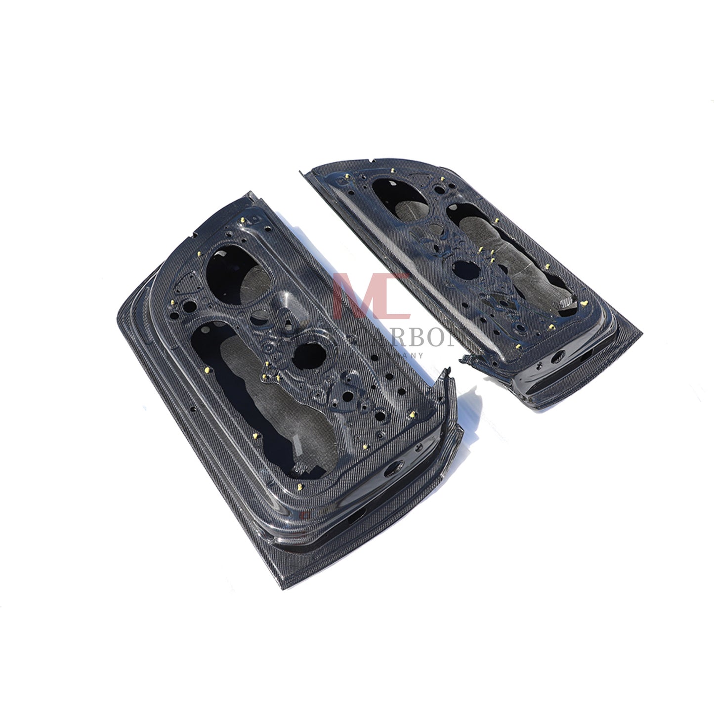 MC MAX CARBON DRY CARBON Performance DOOR SET REPLACEMENT DOORS suitable for Audi TT TTS TTRS 2014 to 2023 FV 8S 