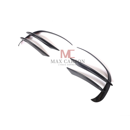 MC MAX CARBON Performance W205 C205 A205 S205 Front Bumper Canards for Mercedes Benz C Class Sport 