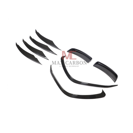 MC MAX CARBON Performance spoiler front lip spoiler for Mercedes Benz A Class W177 Sedan