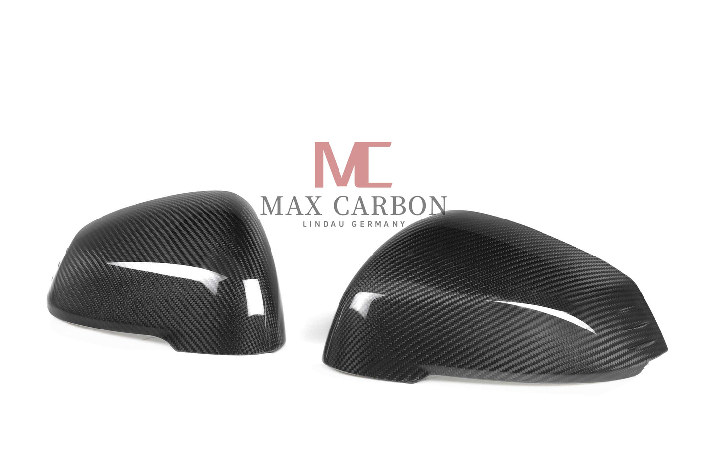 MC MAX CARBON Performance Sport Mirror Caps Replacement for BMW X1 U11 U12 iX1 X2 U10 iX2 