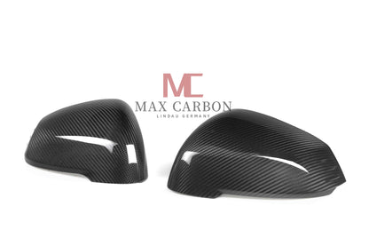 MC MAX CARBON Performance Sport Mirror Caps Replacement for BMW X1 U11 U12 iX1 X2 U10 iX2 