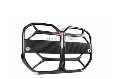 MAX CARBON PERFORMANCE Calandre de radiateur avant en carbone sec pour BMW G26 
