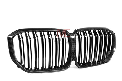 MC MAX CARBON Dry Carbon Performance Grille Grill Replacement for BMW X5 X5M G05 F95 before LCI 