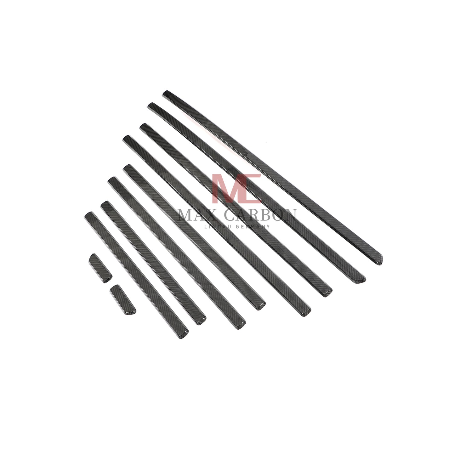 MC MAX CARBON Performance Carbon Side Stripes Stickers for Mercedes G Class W464 G63 G65 G500