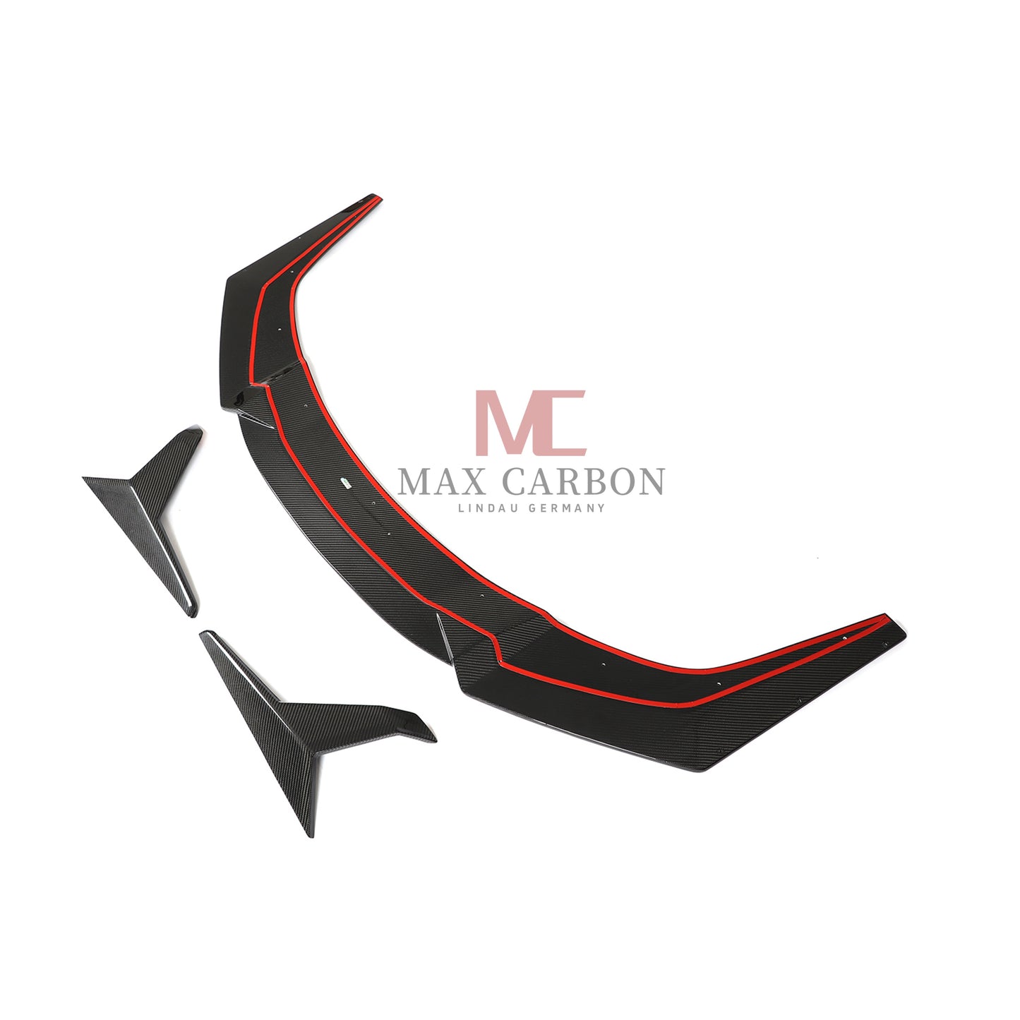 MC MAX CARBON Performance front lip made of dry carbon prepreg for Lamborghini Huracan LP600 LP610