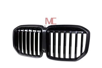 MC MAX CARBON Dry Carbon Performance Grille Grill Replacement for BMW X7 G07