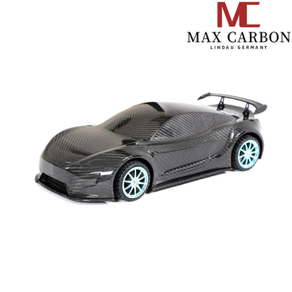 MAX CARBON Lifestyle Real Carbon Forged Carbon Hybrid Carbon Model Car made of Dry Carbon Prepreg 1:18 Sports Car Design Model Car
