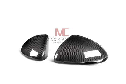 Coques de rétroviseurs de rechange MC Performance MAX CARBON pour Porsche Cayenne 958.2 92A de 2014 à 2017 