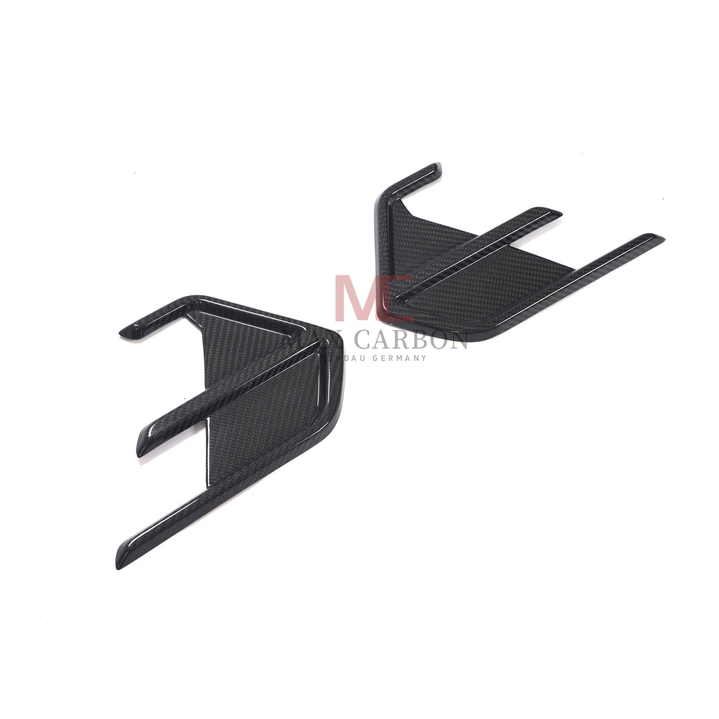 MC MAX CARBON Performance DRY CARBON AERO FLICKER Rear Fin for Audi RS7 C8 