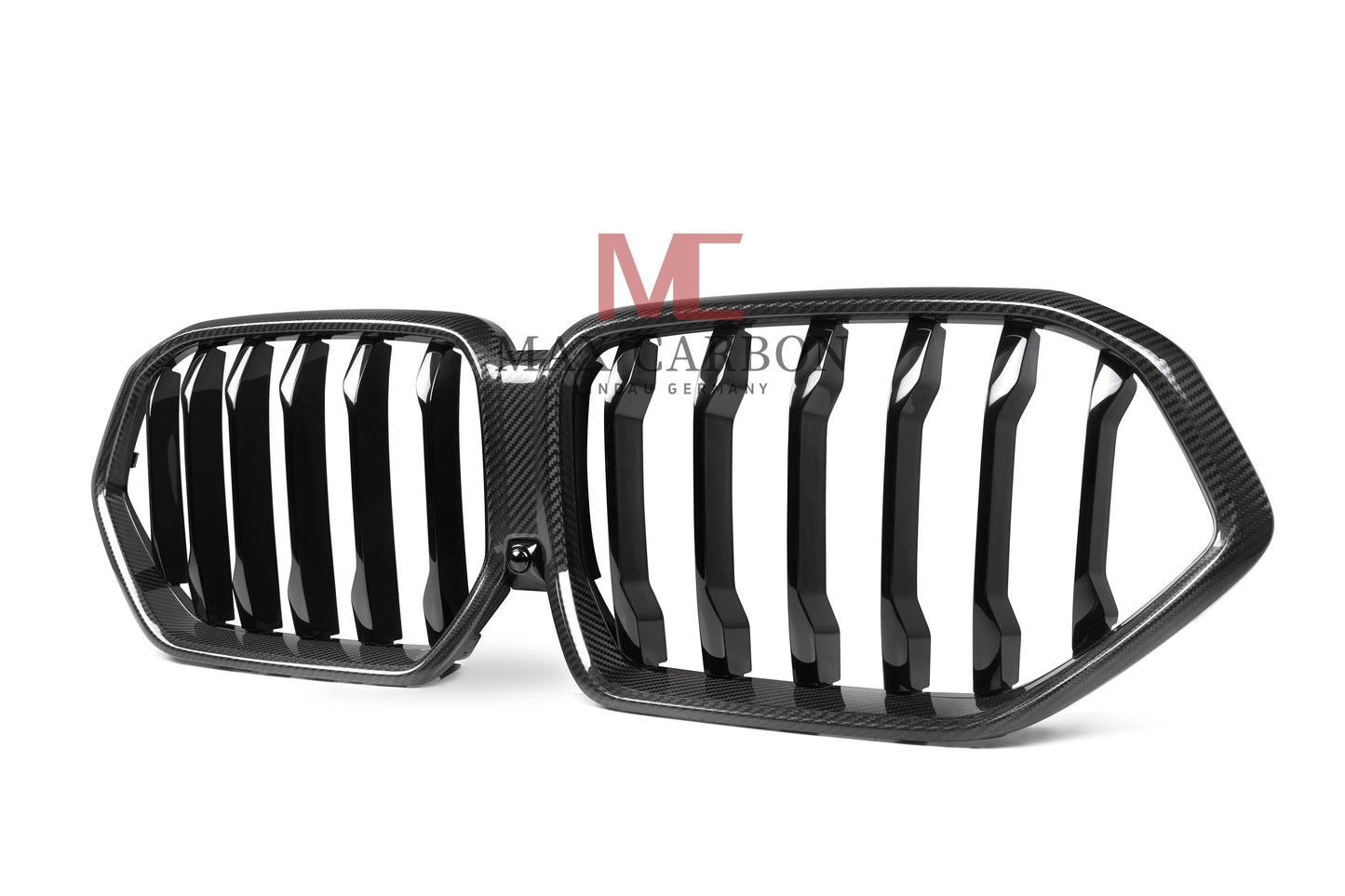 MC MAX CARBON Dry Carbon Performance Grille Grill Replacement for BMW X6 G06 X6M F96 