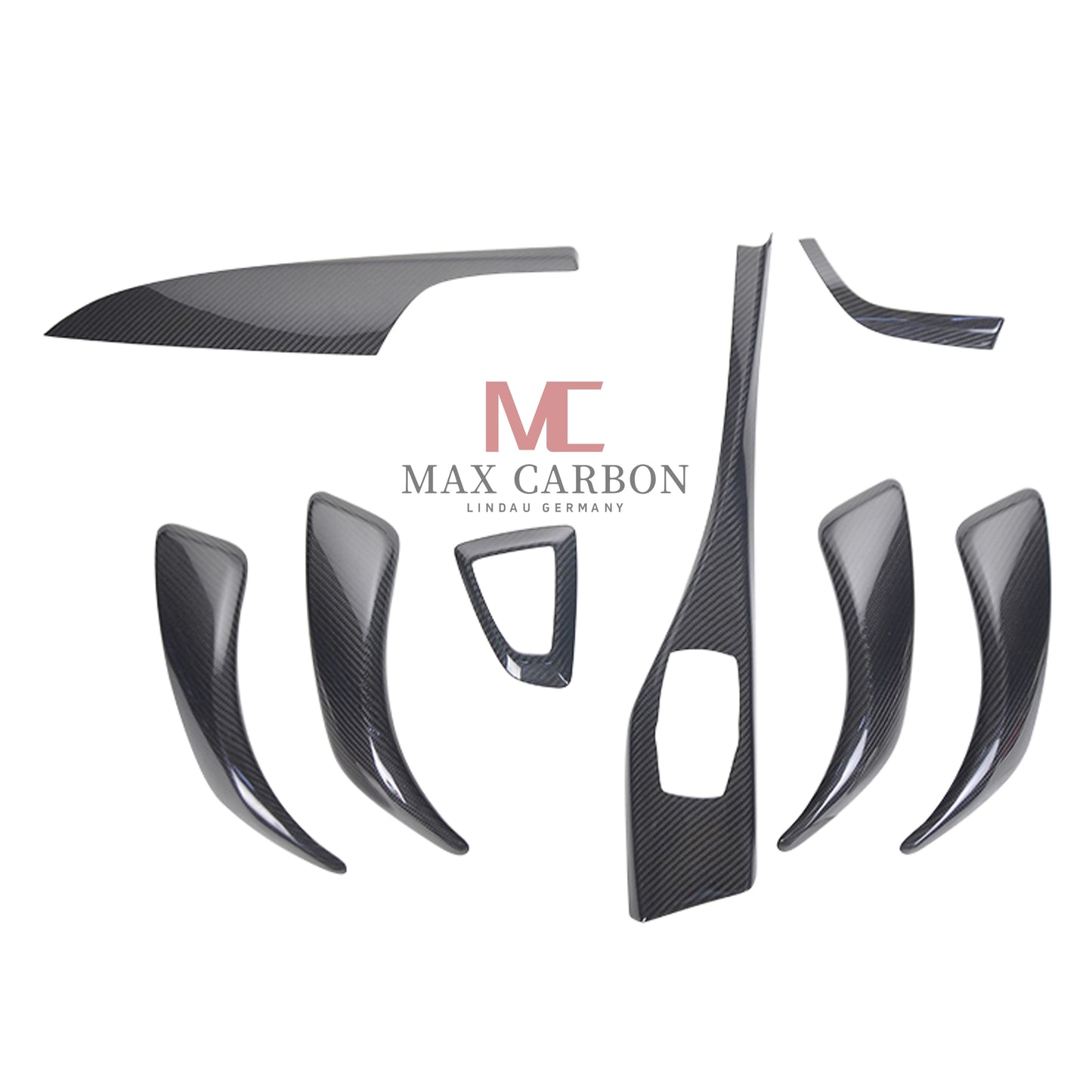 MC MAX CARBON Performance Interior Carbon Set Update Panels suitable for BMW F20 1 Series M135i M140i