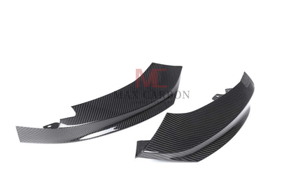 MC MAX CARBON Performance Front Flaps Spoiler Lip Covers for BMW F32 F33 F36
