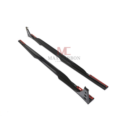 MC MAX CARBON Performance DRY CARBON side skirts side flaps for Audi RS6 C8 
