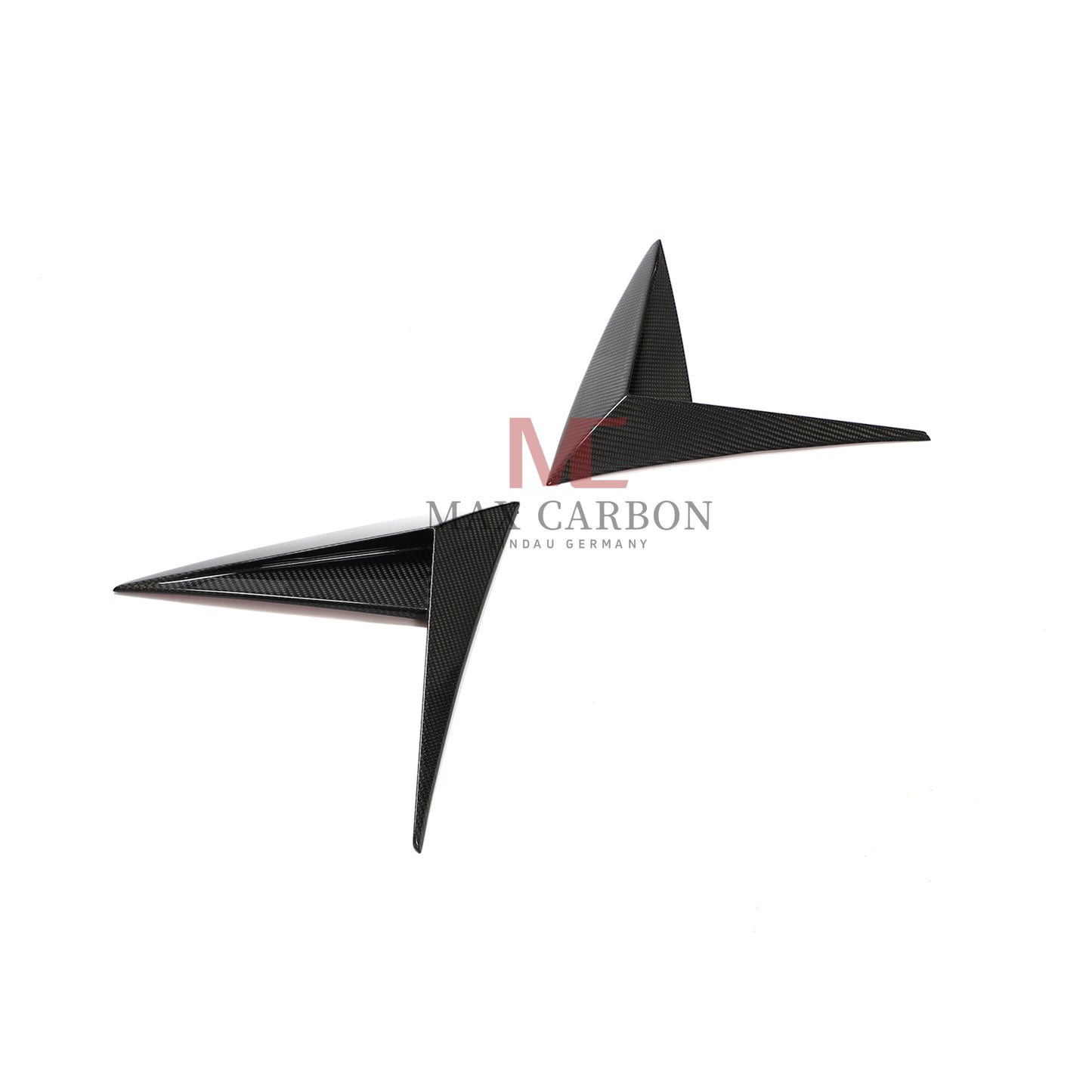 MC MAX CARBON Performance Front Fender Side Air Vents Trim Cover for Lamborghini Urus 2018 to 2021 