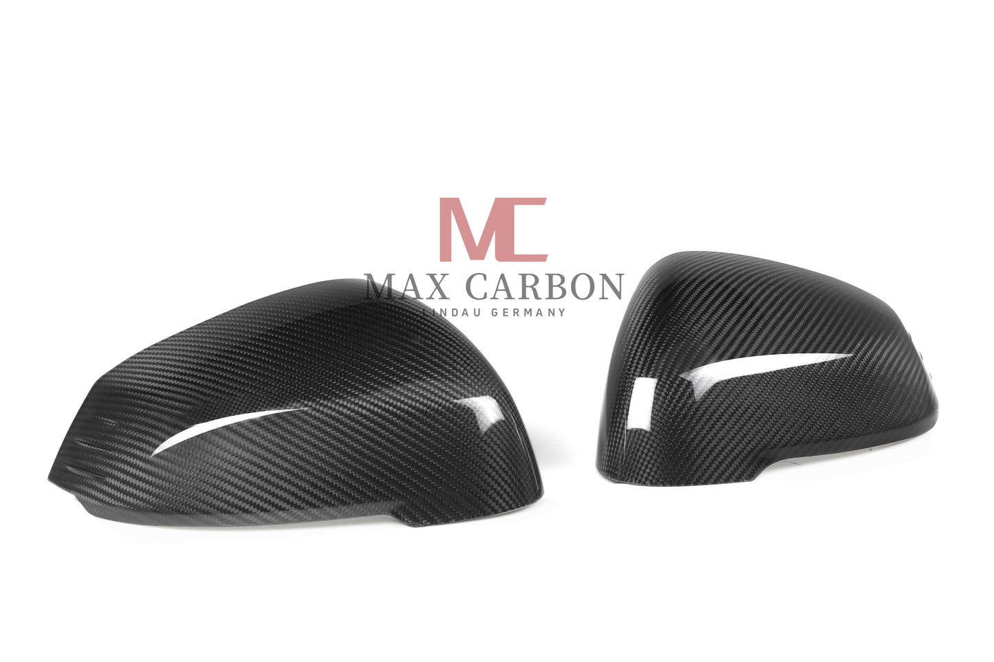 MC MAX CARBON Performance Sport Mirror Caps Replacement for BMW X1 U11 U12 iX1 X2 U10 iX2 