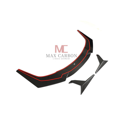 MC MAX CARBON Performance front lip made of dry carbon prepreg for Lamborghini Huracan LP600 LP610