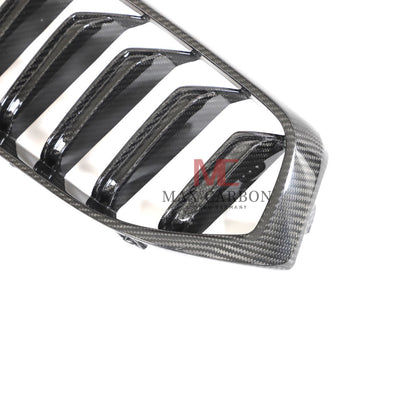 MC MAX CARBON Dry Carbon Performance Grille Replacement for BMW G32 6 Series 