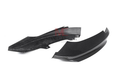 MC MAX CARBON Performance Front Flaps Spoiler Lip Covers for BMW F32 F33 F36