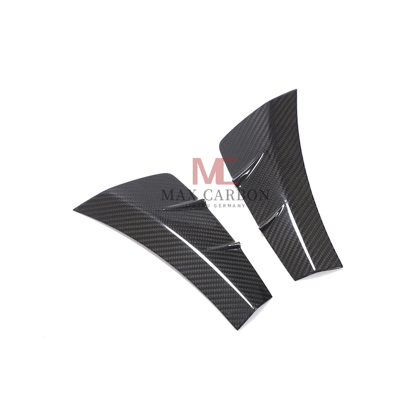 MC MAX CARBON Performance Front Bumper Side Air Vent for Mercedes Benz C Class A205 C205 W205 S205 C43 AMG
