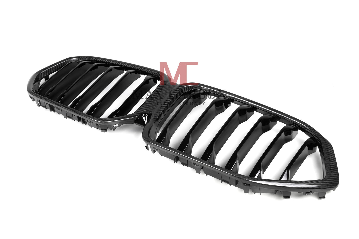 MC MAX CARBON Dry Carbon Performance Grille Grill Replacement for BMW X6 G06 X6M F96 