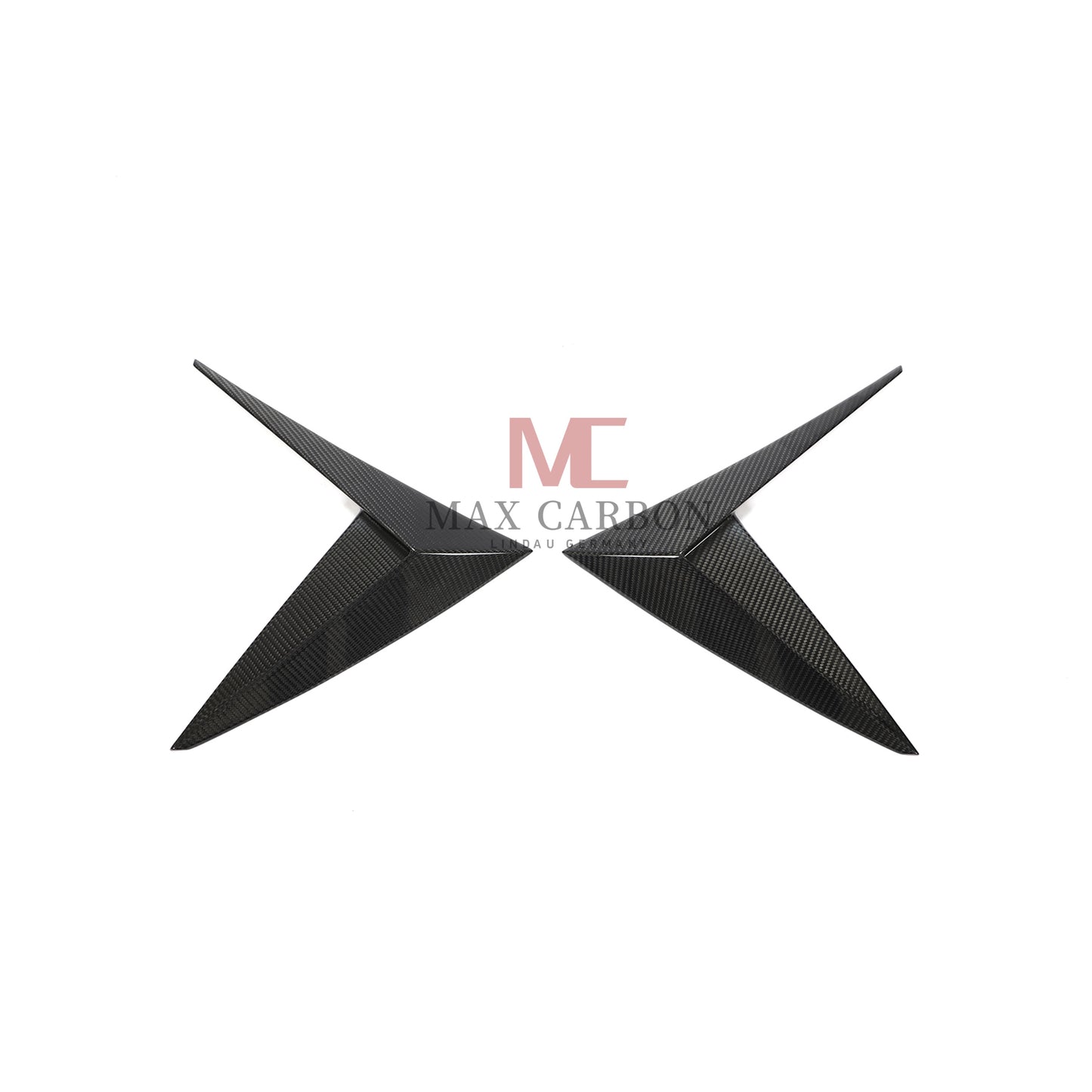 MC MAX CARBON Performance Front Fender Side Air Vents Trim Cover for Lamborghini Urus 2018 to 2021 