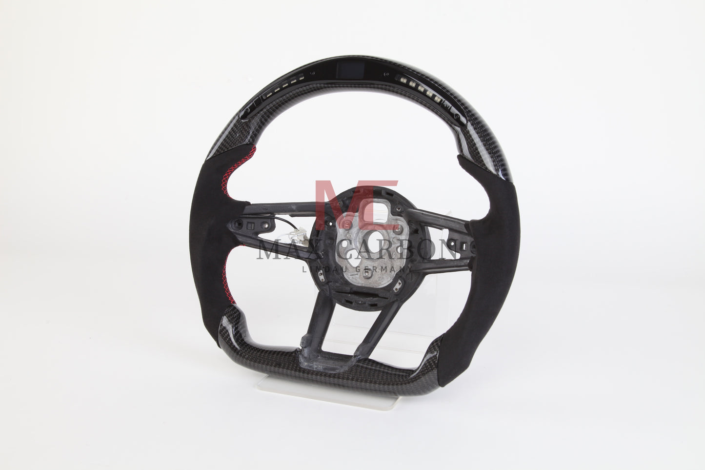 MC MAX CARBON Performance Dry Carbon Smart Steering Wheel LED Sport for Audi R8 4S