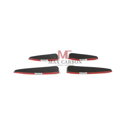Canards MC MAX CARBON DRY CARBON Performance AERO FLICKER FLAPS sur mesure pour Audi R8 4S 