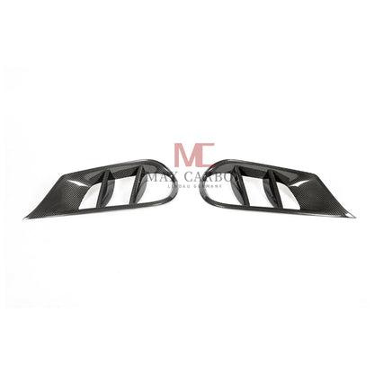 MC Performance for Mercedes Benz E Class W212 S212 Carbon Fiber Front Bumper Vent Trims
