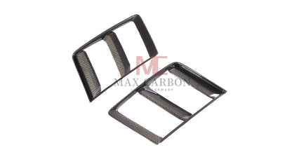 Prises d'air préimprégnées MC MAX CARBON DRY CARBON sur l'avant pour Audi R8 4S avant LCI 