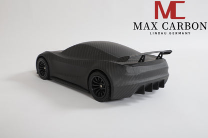 MAX CARBON Lifestyle Real Carbon Forged Carbon Hybrid Carbon Model Car made of Dry Carbon Prepreg 1:18 Sports Car Design Model Car